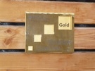 Goldplakette